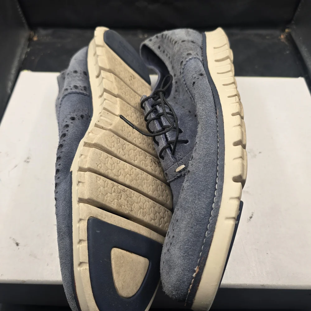 Cole Haan Men's Gray Suede‎ Oxfords